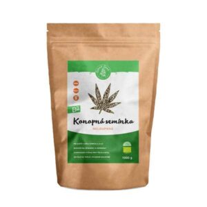 Zelená Země Konopné semínko neloupané BIO 1kg