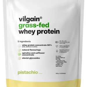 Vilgain Grass-Fed Whey Protein – pistácie 1 000 g