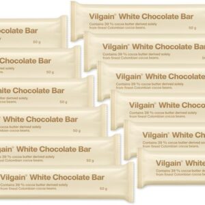 Vilgain Čokoládová tyčinka –  12× bílá čokoláda 45 g